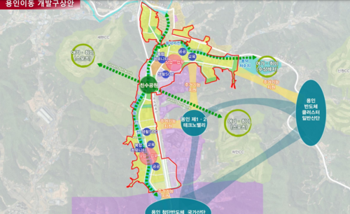 ‘용인이동’ 신규 택지는 용인시 처인구 이동읍 덕성리, 천리, 묵리, 시미리 일대 228만㎡(69만평)에 조성된다. 국토부 제공
