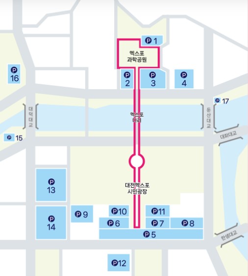 2024 과학축제 위치도