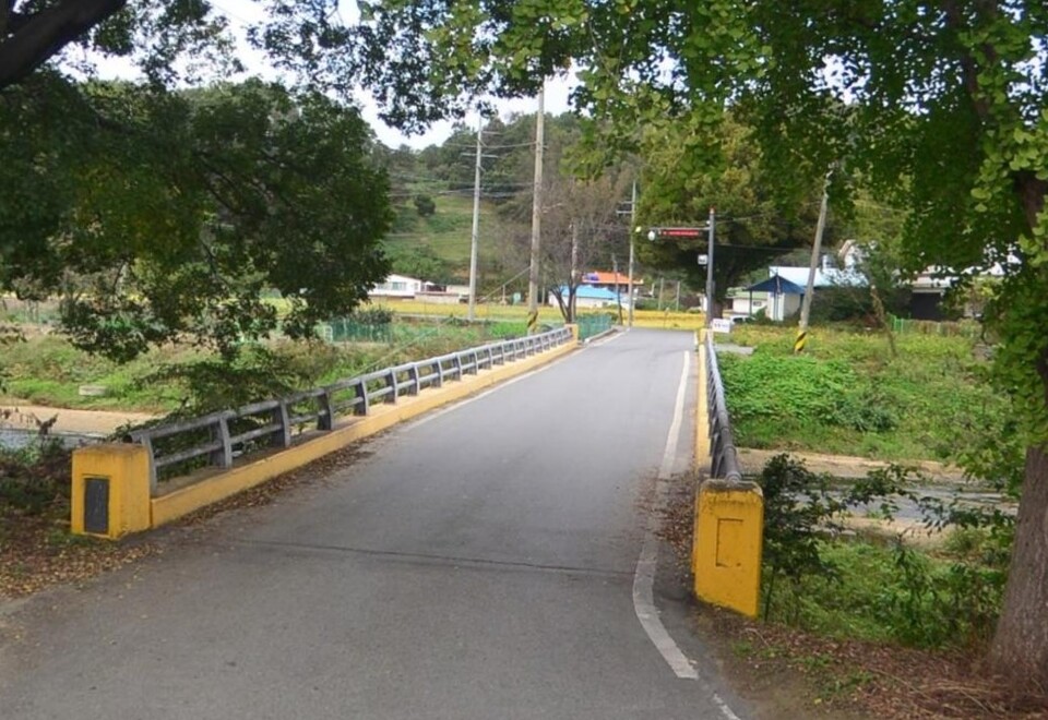 수해 이전 대곡교 네이버 지도 거리뷰