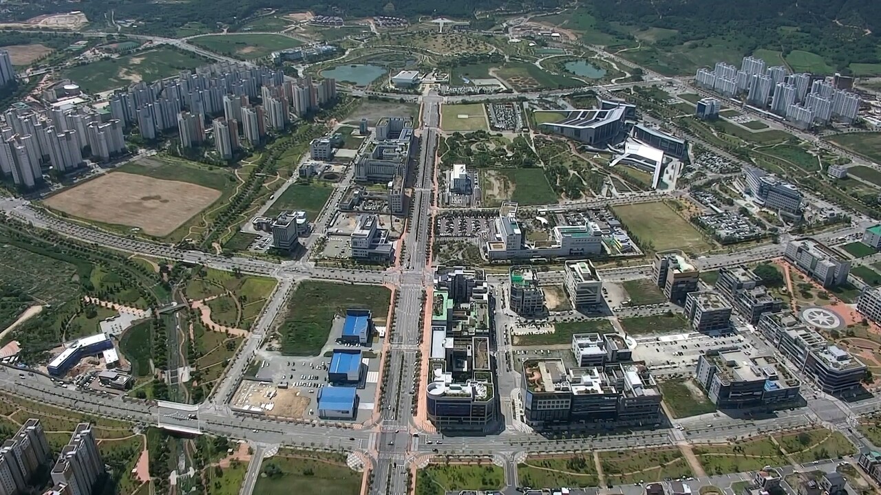 내포신도시 전경