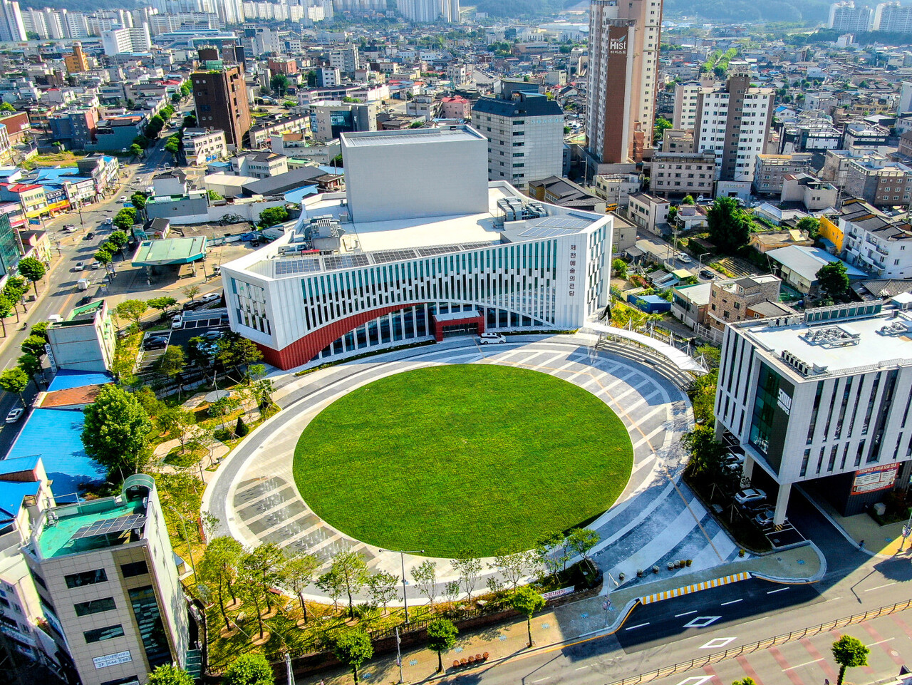 제천예술의전당 전경