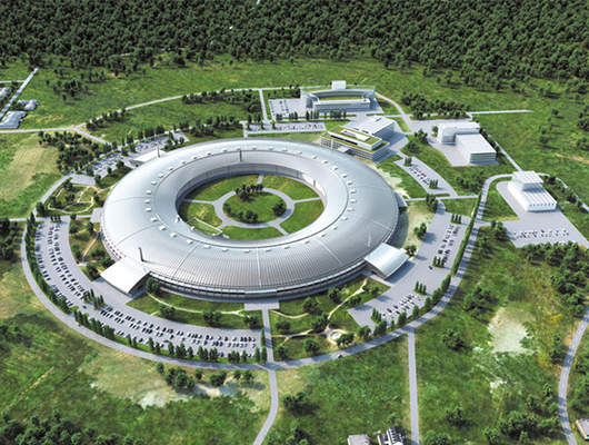 오창 방사광 가속기 조감도 사진제공 = 충북도