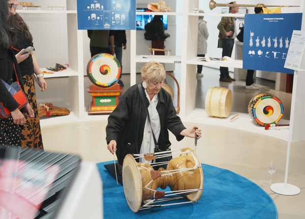 조선의 악기, 과학을 울리다  관객 참여 모습