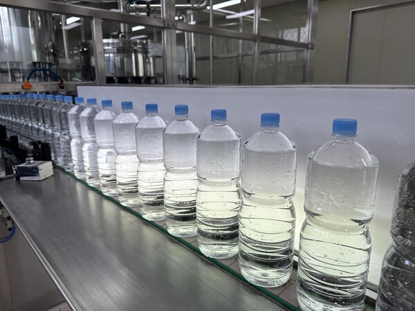 대전시에서 생산되는 생수 '이츠수' 