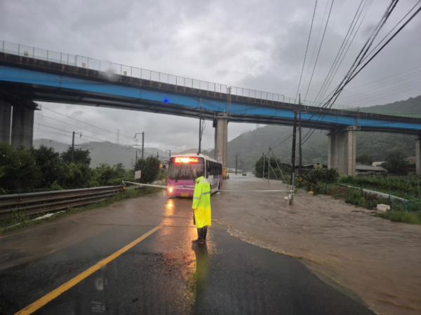 세종 전동면 호우 피해 관련 자료사진 