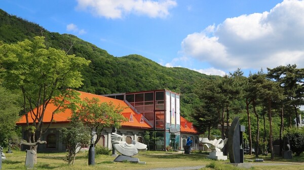 보령 모산조형미술관 전경 